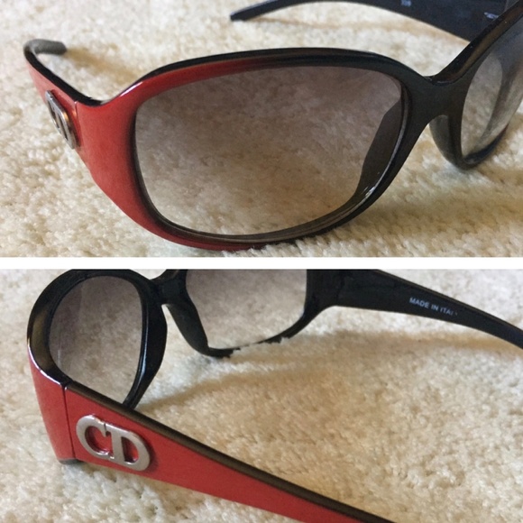 Dior Black and Red Sunglasses main image 6